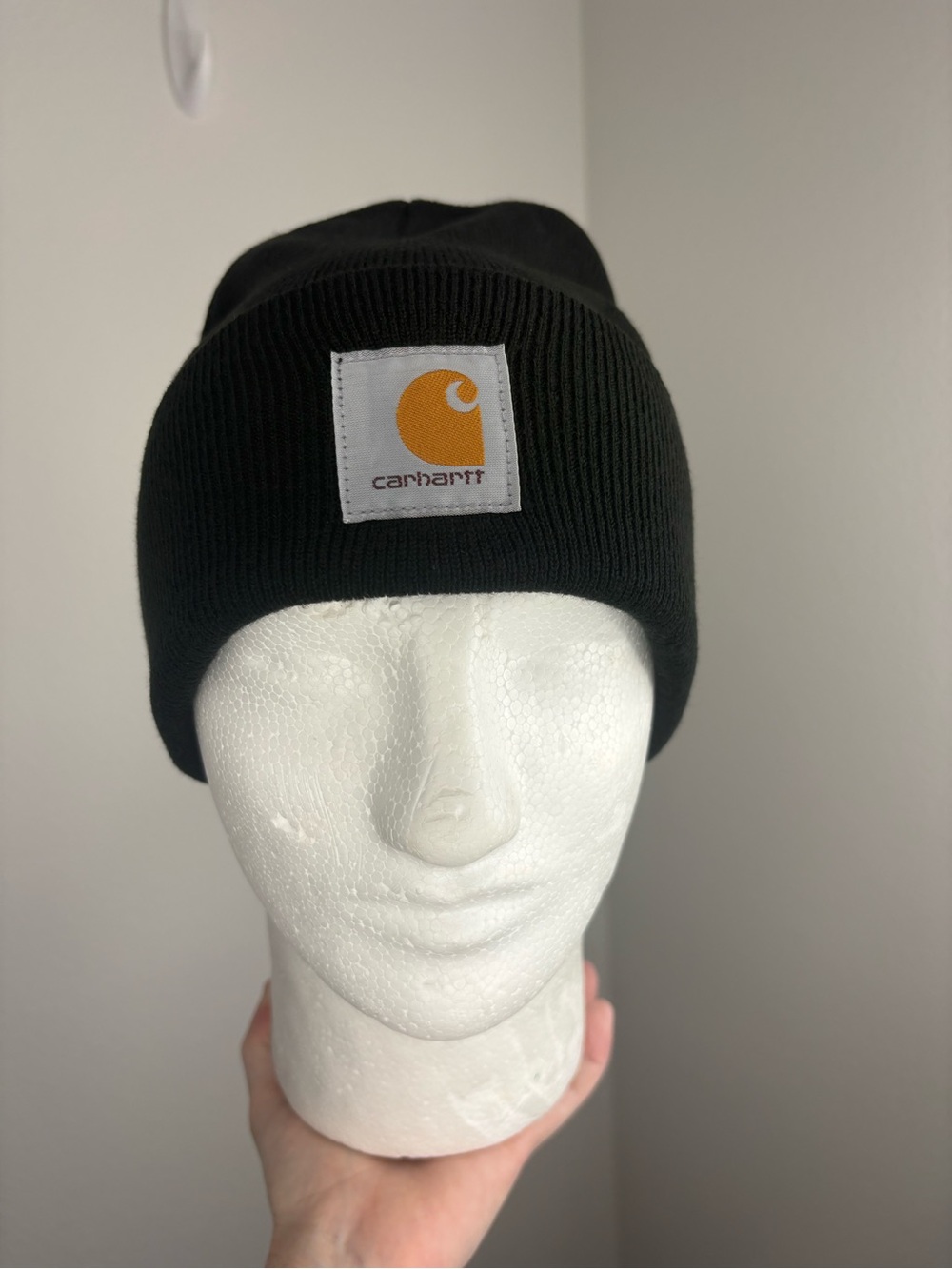 Carhartt Knit Cuffed Beanie A18 Black
